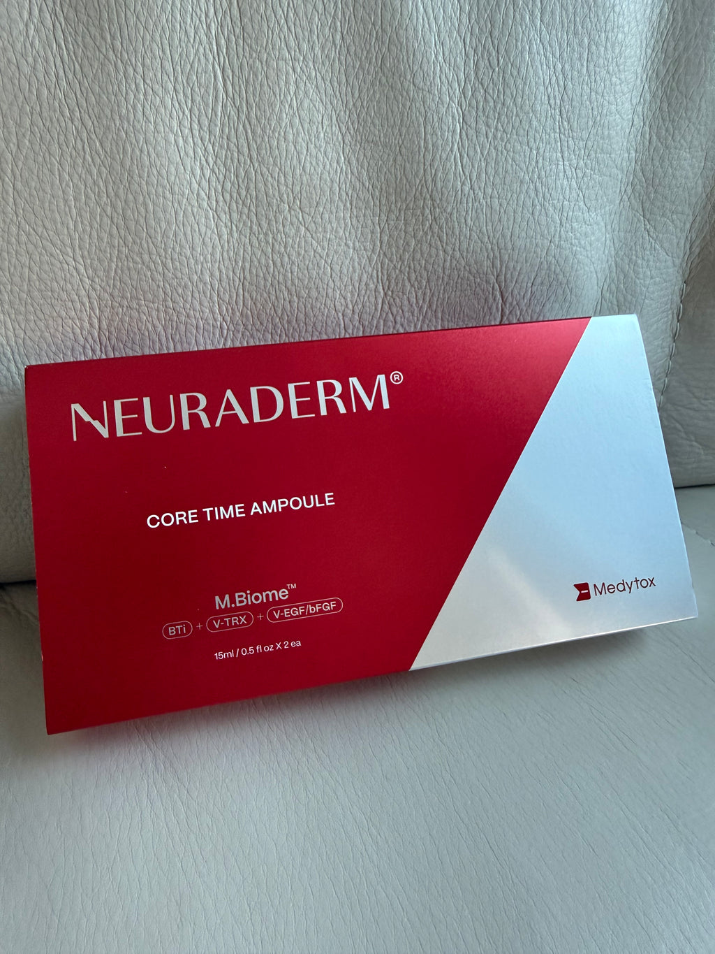 NEURADERM CORE TIME AMPOULE 針對動態紋嘅燙斗針