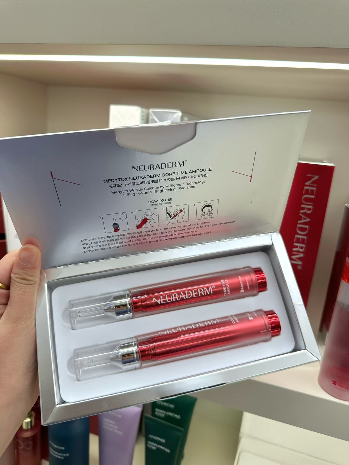 NEURADERM CORE TIME AMPOULE 針對動態紋嘅燙斗針