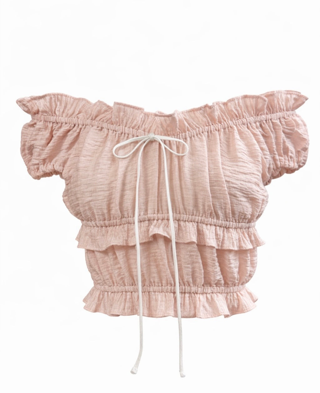 糖果系Ruffle Top